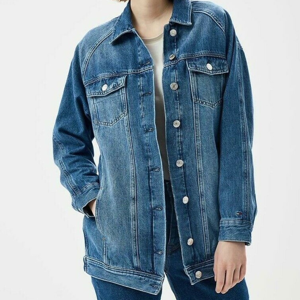 TOMMY HILFIGER Longline Denim Jacket